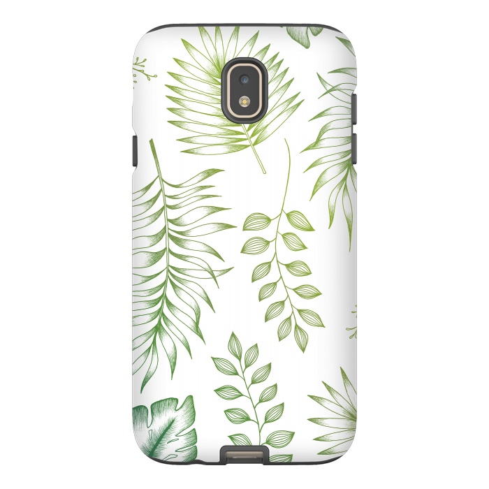 Galaxy J7 StrongFit Tropical Leaves by Barlena