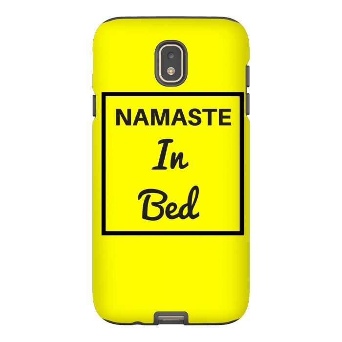 Galaxy J7 StrongFit namaste in bed by MALLIKA