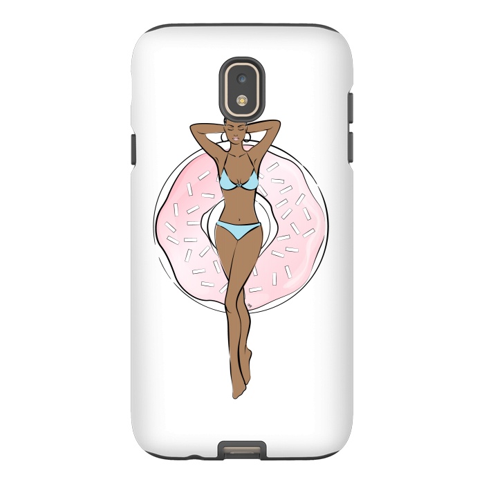 Galaxy J7 StrongFit Summer time relax Dark skin by Martina