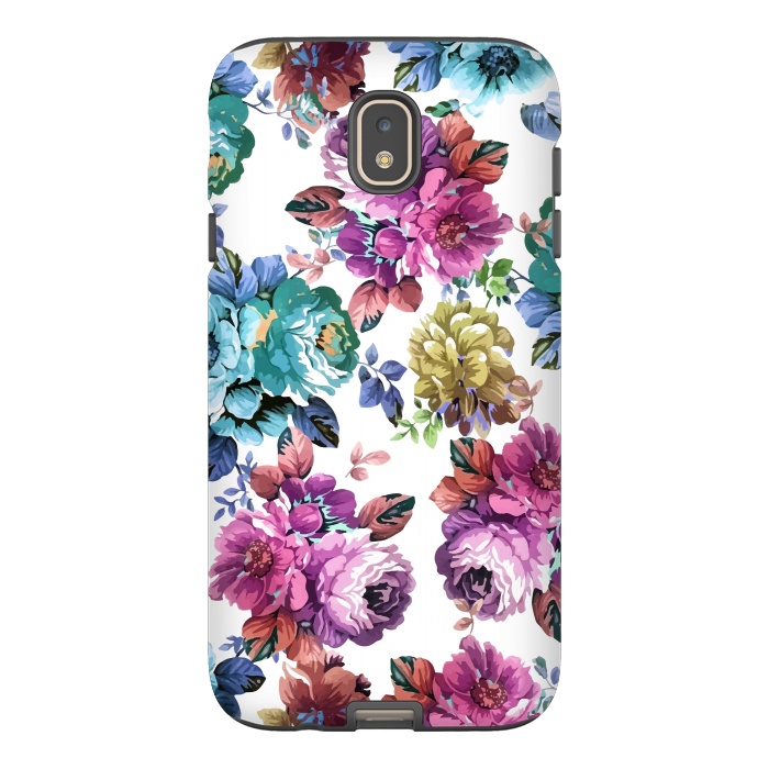 Galaxy J7 StrongFit Fluorescent Roses by Creativeaxle
