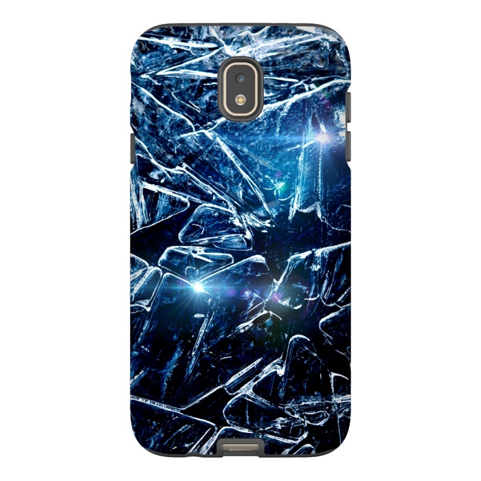 Galaxy J7 StrongFit Cracked Ice by Gringoface Designs