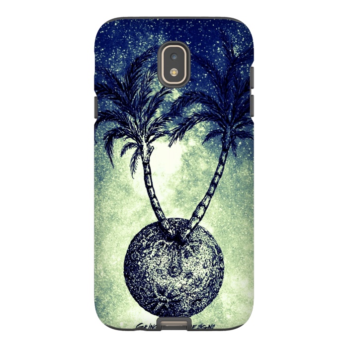 Galaxy J7 StrongFit Paradise is on the Moon by Gringoface Designs
