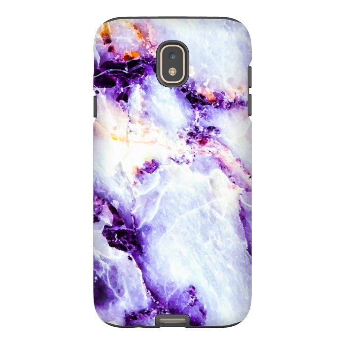 Galaxy J7 StrongFit Marble violet by Mmartabc