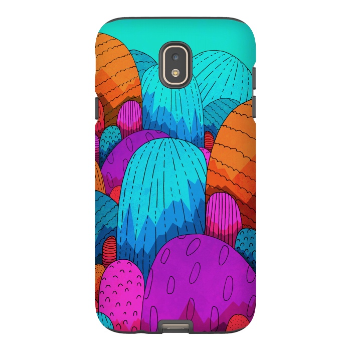 Galaxy J7 StrongFit The vibrant hills of colour by Steve Wade (Swade)