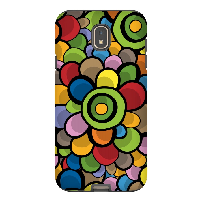 Galaxy J7 StrongFit Spring Bubble Flower by Majoih