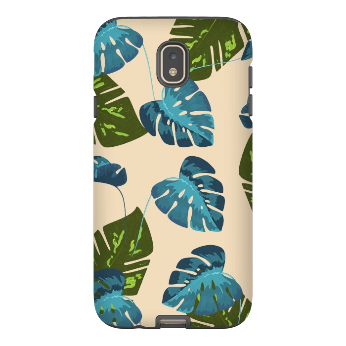 Galaxy J7 StrongFit Monstera Abstract by Creativeaxle