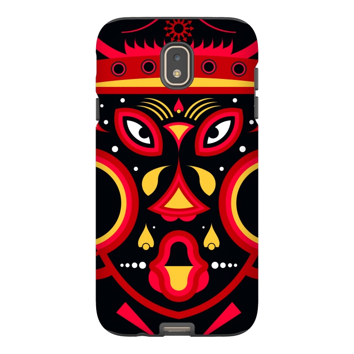 Galaxy J7 StrongFit ceremonial tribal mask by TMSarts