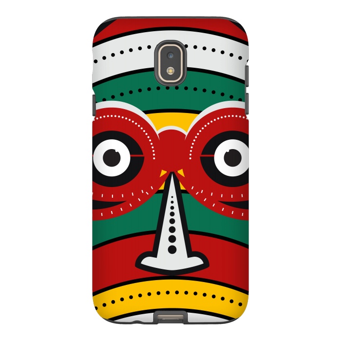Galaxy J7 StrongFit totem tribal mask by TMSarts