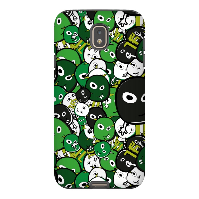 Galaxy J7 StrongFit green monsters by TMSarts