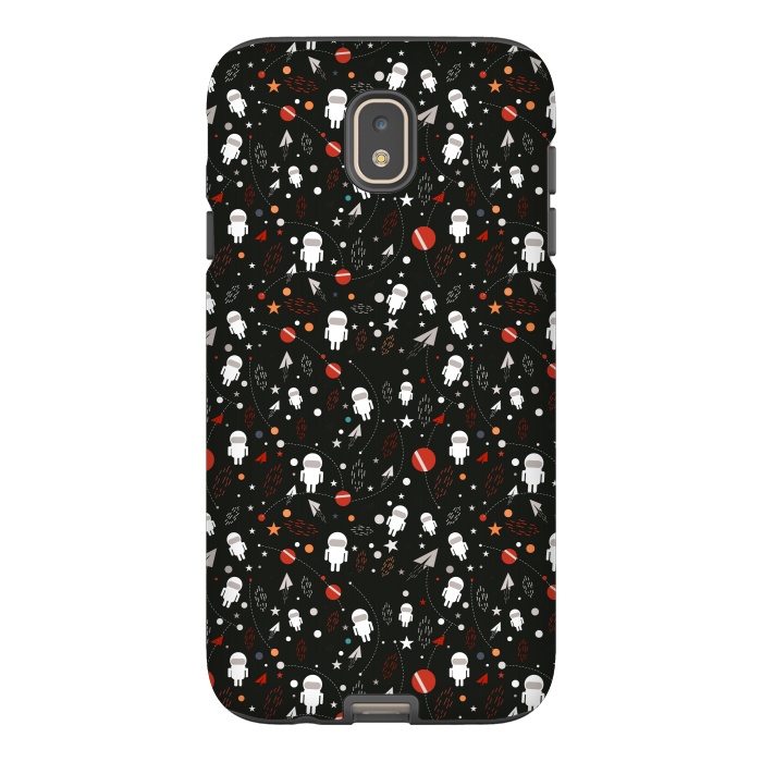 Galaxy J7 StrongFit cartoon space pattern by TMSarts