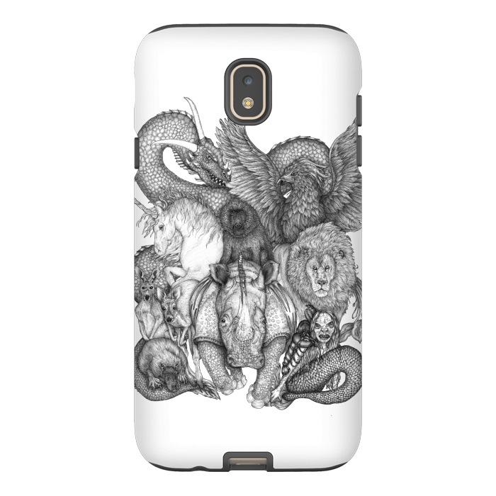 Galaxy J7 StrongFit The Impossible Menagerie by ECMazur 