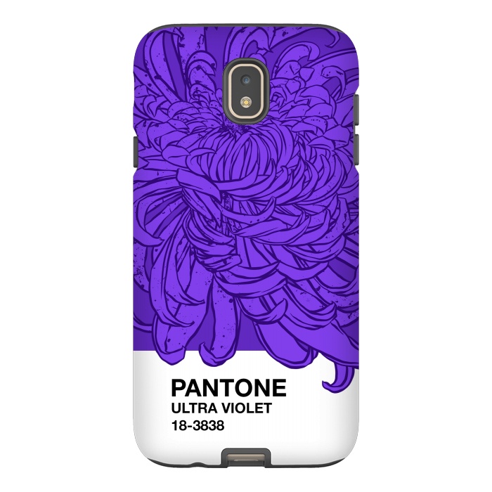 Galaxy J7 StrongFit Pantone ultra violet  by Evgenia Chuvardina