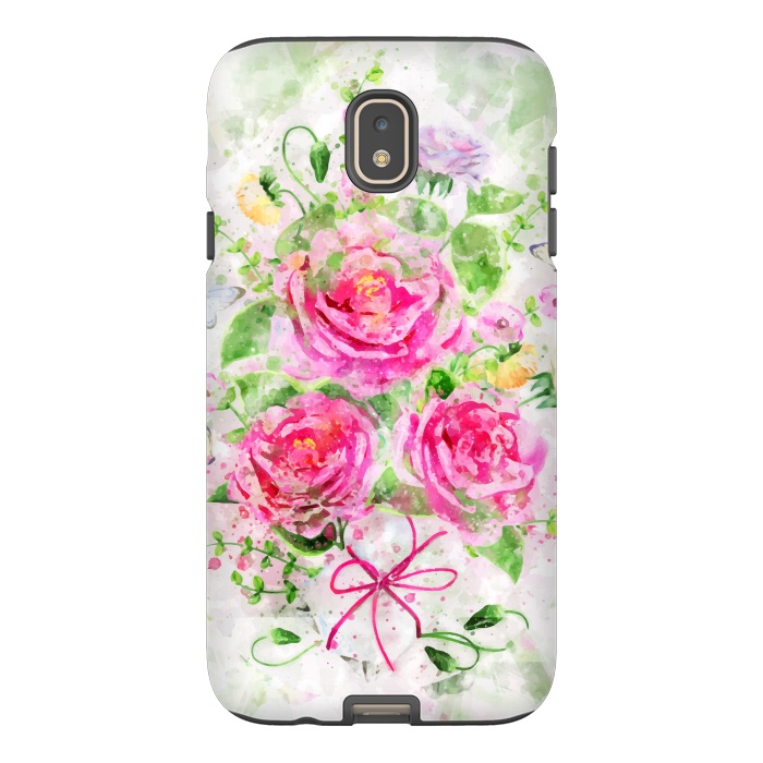Galaxy J7 StrongFit Camellias Bouquet by Creativeaxle
