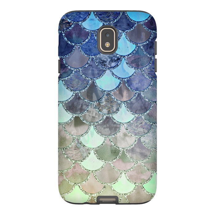 Galaxy J7 StrongFit Multicolor Watercolor Fish and Mermaid Scales by  Utart