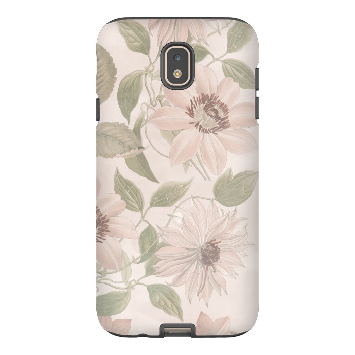 Galaxy J7 StrongFit Nostalgic Flowers by Andrea Haase