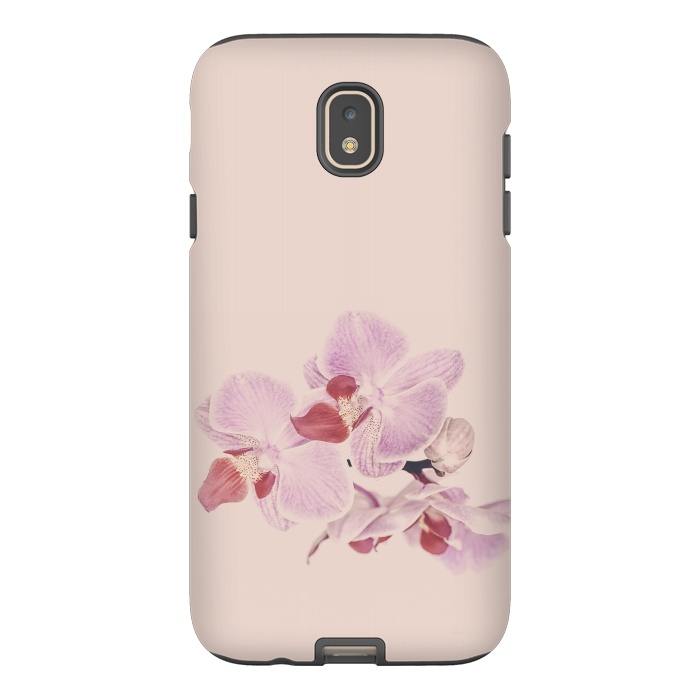 Galaxy J7 StrongFit Orchid In Soft Pastel Pink by Andrea Haase