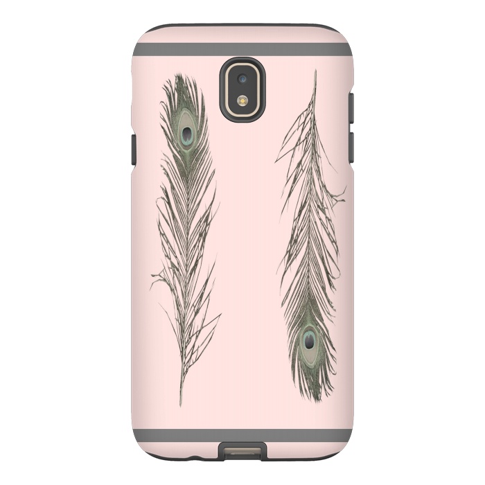 Galaxy J7 StrongFit Feather Style by Joanna Vog