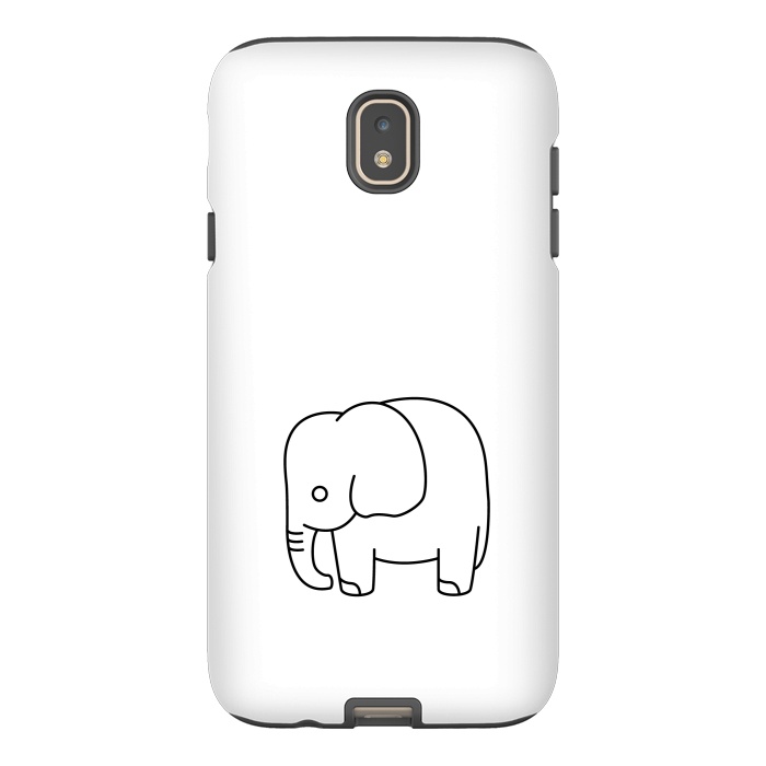 Galaxy J7 StrongFit little baby elephant by TMSarts