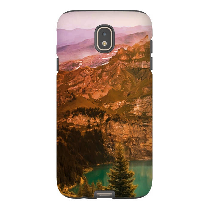 Galaxy J7 StrongFit Mountain Valley by Creativeaxle