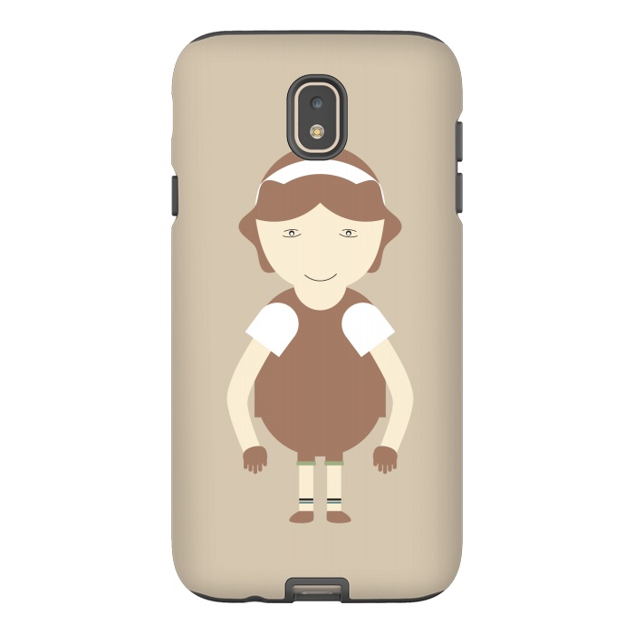 Galaxy J7 StrongFit little brown girl by TMSarts