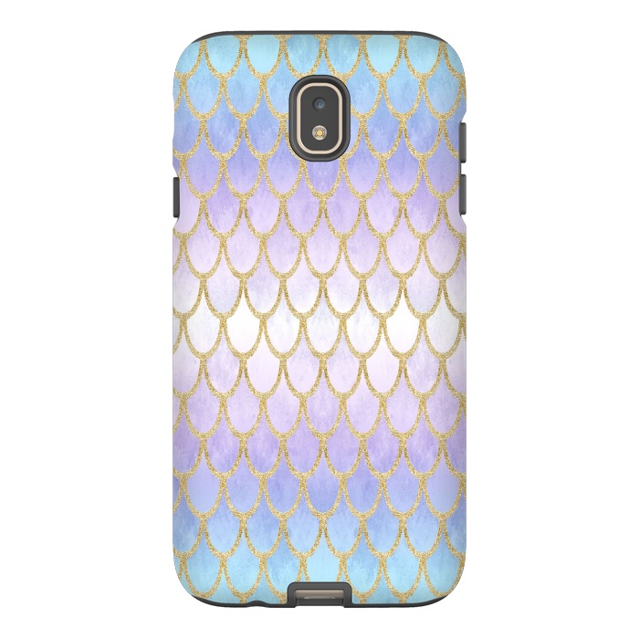 Galaxy J7 StrongFit Pretty Mermaid Scales 06 by Angelika Parker