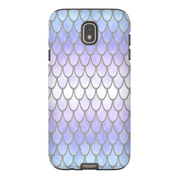 Galaxy J7 StrongFit Pretty Mermaid Scales 01 by Angelika Parker