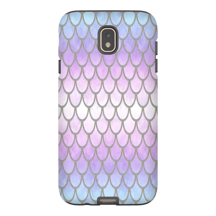 Galaxy J7 StrongFit Pretty Mermaid Scales 02 by Angelika Parker