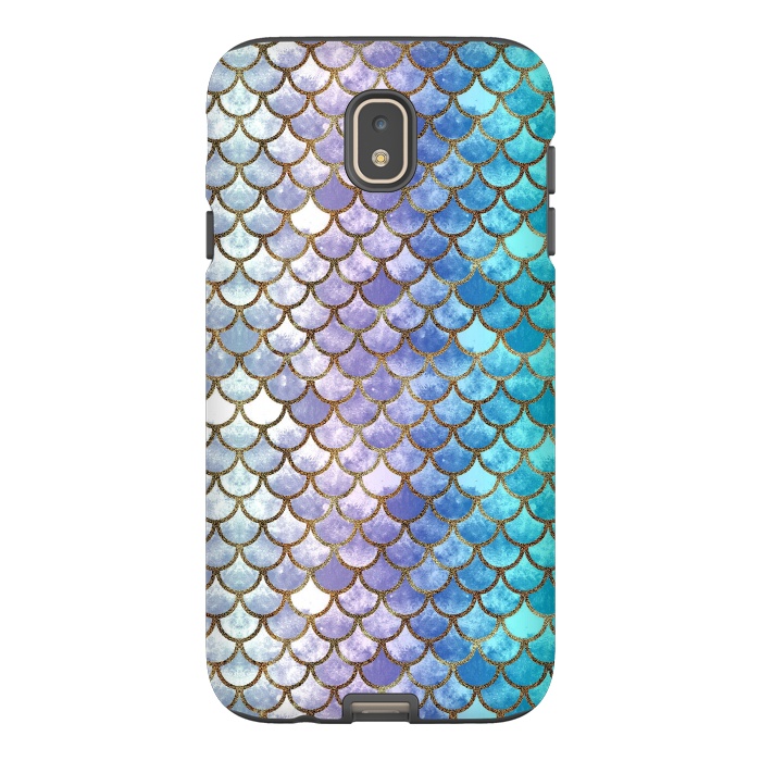 Galaxy J7 StrongFit Pretty Mermaid Scales 38 by Angelika Parker