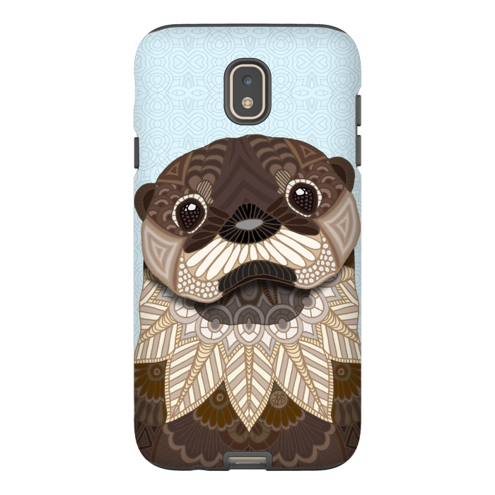 Galaxy J7 StrongFit Otterly Cute by Angelika Parker