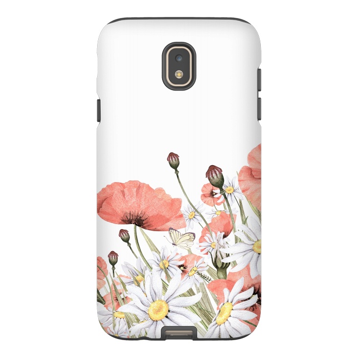 Galaxy J7 StrongFit Summer Poppy and Camomile Field by  Utart