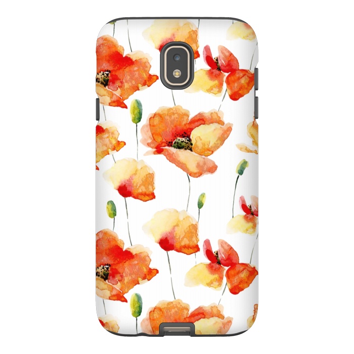 Galaxy J7 StrongFit Poppies Forever by  Utart