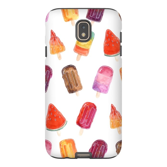 Galaxy J7 StrongFit Summer Popsicle Print by Becky Starsmore