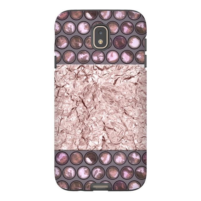 Galaxy J7 StrongFit Rose Gold Shiny Elegance by Andrea Haase