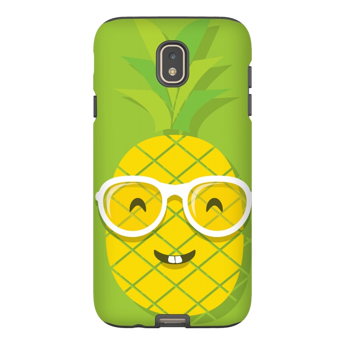Galaxy J7 StrongFit Summer Fun - Smiling Pineapple by DaDo ART