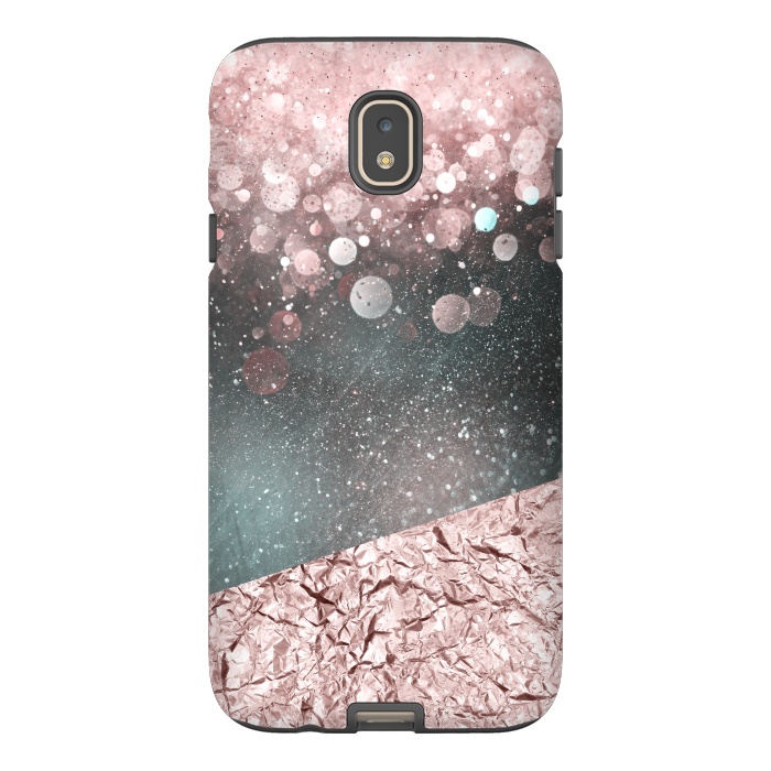 Galaxy J7 StrongFit Rosegold Sparkle 2 by Andrea Haase