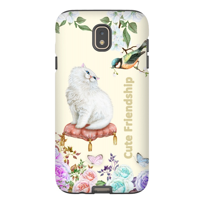 Galaxy J7 StrongFit Cute Friendship by Creativeaxle