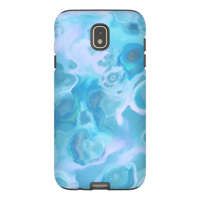Galaxy J7 StrongFit Lavender's Blue by Micklyn Le Feuvre