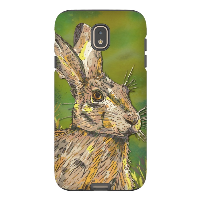 Galaxy J7 StrongFit Summer Hare by Lotti Brown