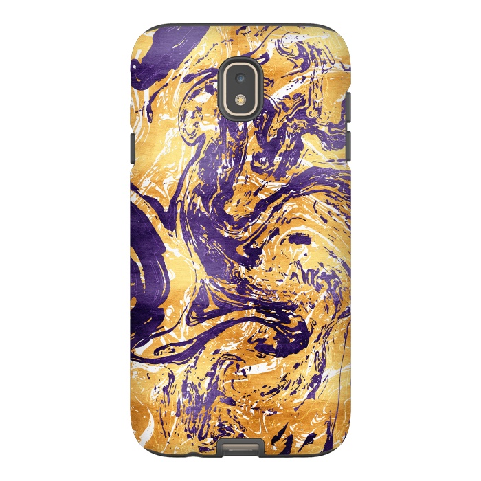 Galaxy J7 StrongFit Abstract Marble by Art Design Works