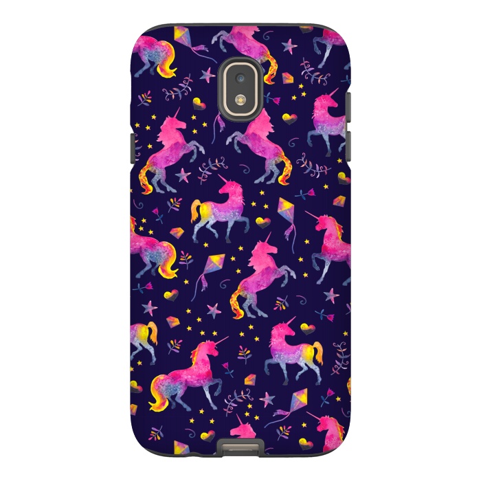 Galaxy J7 StrongFit Unicorn Jubliee by gingerlique