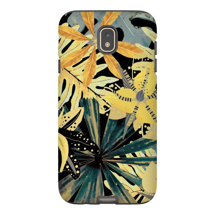 Galaxy J7 StrongFit Abstract Foliage Aloha Jungle  by  Utart