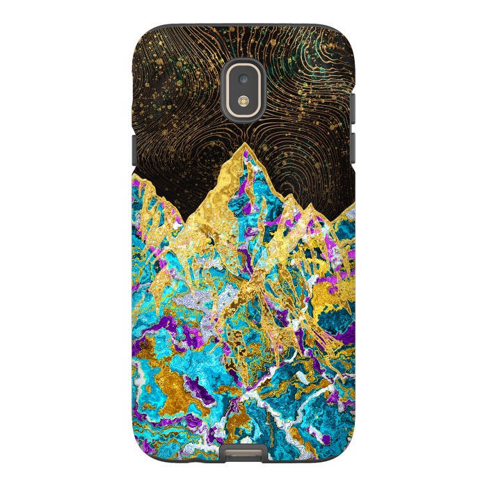 Galaxy J7 StrongFit Digital Painting - Mountain Illustration I by Art Design Works