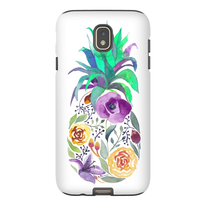Galaxy J7 StrongFit Pretty Pineapple by gingerlique