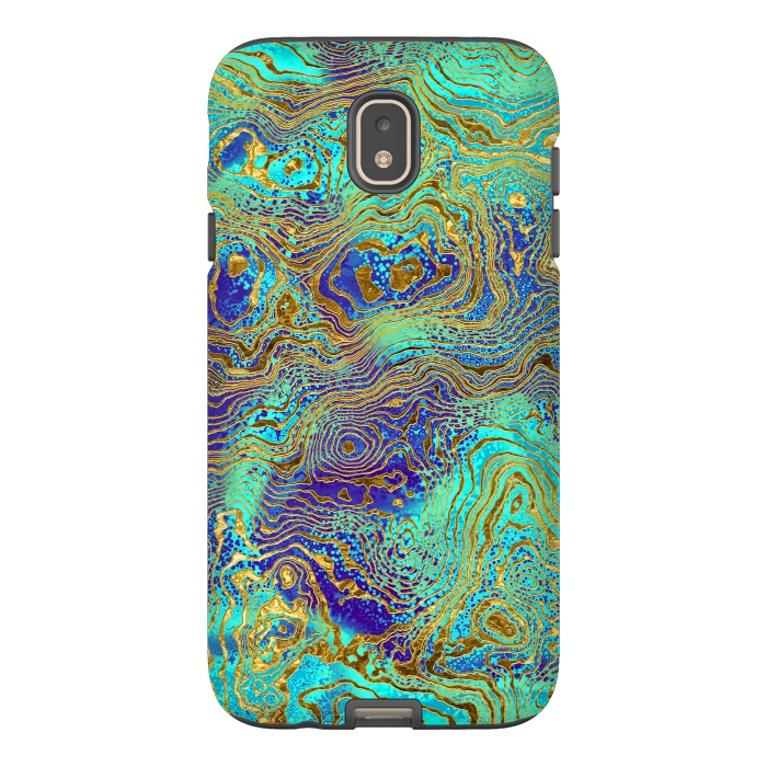 Galaxy J7 StrongFit Abstract Marble II by Art Design Works