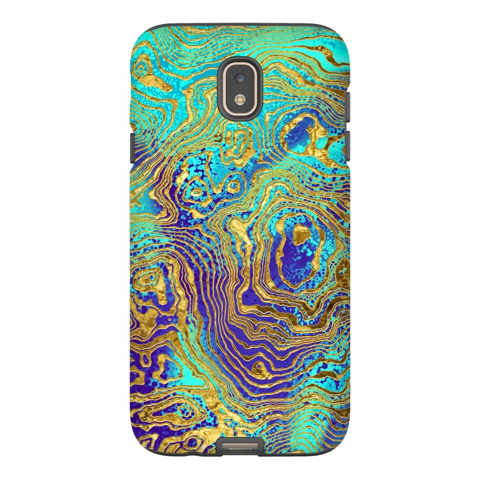 Galaxy J7 StrongFit Abstract Marble IV by Art Design Works