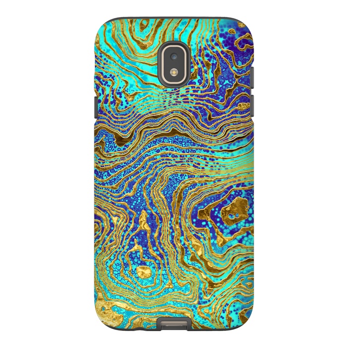 Galaxy J7 StrongFit Abstract Marble III by Art Design Works