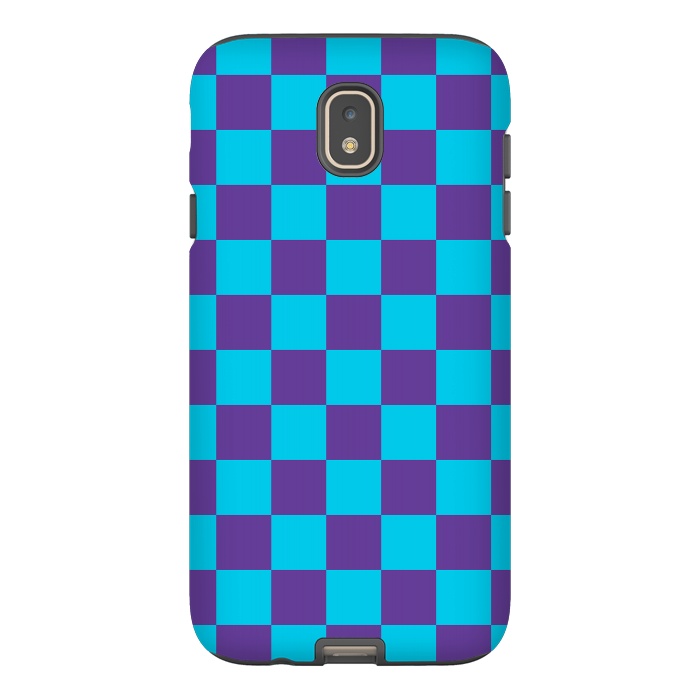 Galaxy J7 StrongFit Checkered Pattern III by Art Design Works