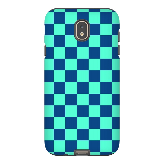 Galaxy J7 StrongFit Checkered Pattern VI by Art Design Works