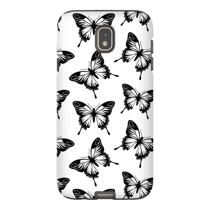 Galaxy J7 StrongFit Elegant butterflies by Martina