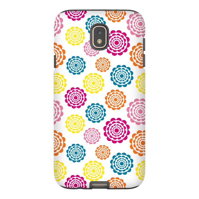 Galaxy J7 StrongFit Bright Flowers by Martina